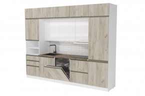 АНТИКА Кухонный гарнитур Экстра 5 (3000 мм) в Дегтярске - degtyarsk.ok-mebel.com | фото 4