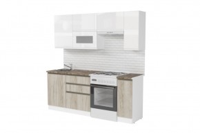 АНТИКА Кухонный гарнитур Ультра (2000 мм) в Дегтярске - degtyarsk.ok-mebel.com | фото 4