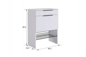 БАСКО Прихожая К8 (графит) в Дегтярске - degtyarsk.ok-mebel.com | фото 7