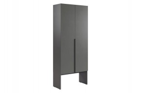 БАСКО Шкаф двухдверный L800 (графит) в Дегтярске - degtyarsk.ok-mebel.com | фото