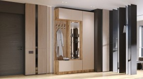 БАВАРИЯ Прихожая (дуб вотан/кашемир) в Дегтярске - degtyarsk.ok-mebel.com | фото