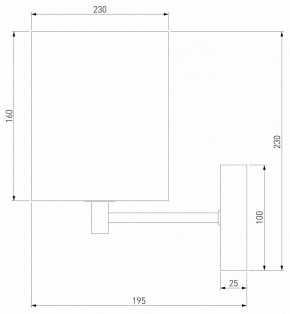 Бра Eurosvet Brume 60174/1 латунь в Дегтярске - degtyarsk.ok-mebel.com | фото 5