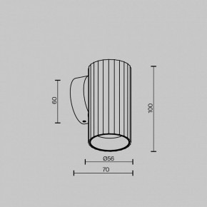 Бра Maytoni Calipso C106WL-01-GU10-BS в Дегтярске - degtyarsk.ok-mebel.com | фото 6