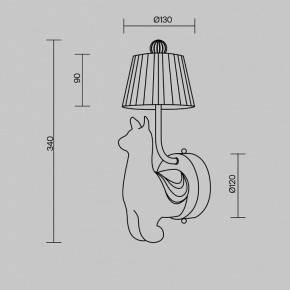 Бра Maytoni Senor Alpaca MOD377WL-L6W3K в Дегтярске - degtyarsk.ok-mebel.com | фото 9