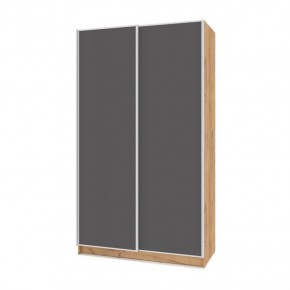 БРАУН Б651 Шкаф-купе (дуб золотой/графит) в Дегтярске - degtyarsk.ok-mebel.com | фото