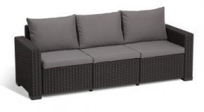 Диван Калифорния 3-х местный (California 3 Sofa), графит в Дегтярске - degtyarsk.ok-mebel.com | фото 2