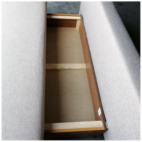 Диван-кровать Комфорт без подлокотников BALTIC AZURE (2 подушки) в Дегтярске - degtyarsk.ok-mebel.com | фото 6