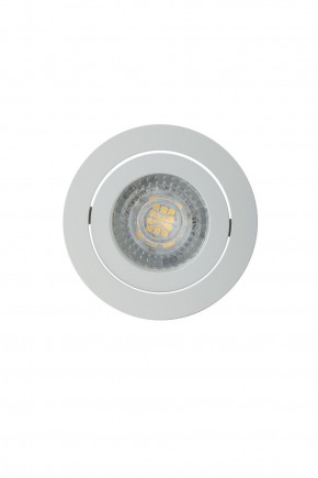 DK2017-WH Встраиваемый светильник, IP 20, 50 Вт, GU10, белый, алюминий в Дегтярске - degtyarsk.ok-mebel.com | фото
