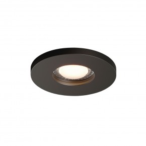 DK2036-BK Встраиваемый светильник влагозащ., IP 44, до 15 Вт, GU10, LED, черный, алюминий в Дегтярске - degtyarsk.ok-mebel.com | фото 3