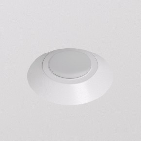 DK2081-WH Встраиваемый точечный светильник для натяжных ПВХ потолков INVIZ, IP 20, до 9 Вт, GU10, LED, белый, ABS-пластик в Дегтярске - degtyarsk.ok-mebel.com | фото 2