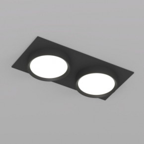 DK2092-BK Встраиваемый светильник FLAT, IP 20, до 15 Вт, GX53, LED, черный, алюминий в Дегтярске - degtyarsk.ok-mebel.com | фото 4