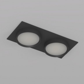 DK2092-BK Встраиваемый светильник FLAT, IP 20, до 15 Вт, GX53, LED, черный, алюминий в Дегтярске - degtyarsk.ok-mebel.com | фото 5