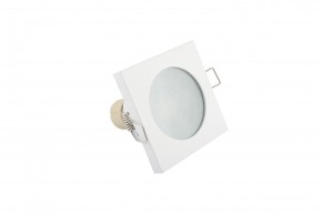 DK3014-WH Встраиваемый светильник влагозащ., IP 44, 50 Вт, GU10, белый, алюминий в Дегтярске - degtyarsk.ok-mebel.com | фото 4