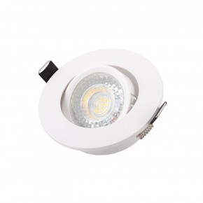 DK3020-WH Встраиваемый светильник, IP 20, 10 Вт, GU5.3, LED, белый, пластик в Дегтярске - degtyarsk.ok-mebel.com | фото 3