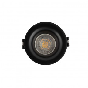 DK3024-BK Встраиваемый светильник, IP 20, 10 Вт, GU5.3, LED, черный, пластик в Дегтярске - degtyarsk.ok-mebel.com | фото 2