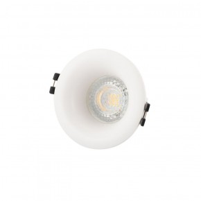 DK3024-WH Встраиваемый светильник, IP 20, 10 Вт, GU5.3, LED, белый, пластик в Дегтярске - degtyarsk.ok-mebel.com | фото