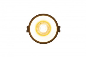 DK3026-BG Встраиваемый светильник, IP 20, 10 Вт, GU5.3, LED, черный/золотой, пластик в Дегтярске - degtyarsk.ok-mebel.com | фото 2