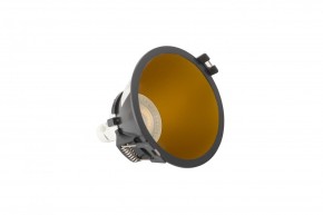 DK3026-BG Встраиваемый светильник, IP 20, 10 Вт, GU5.3, LED, черный/золотой, пластик в Дегтярске - degtyarsk.ok-mebel.com | фото 4