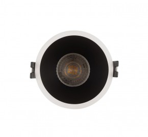 DK3026-WB Встраиваемый светильник, IP 20, 10 Вт, GU5.3, LED, белый/черный, пластик в Дегтярске - degtyarsk.ok-mebel.com | фото