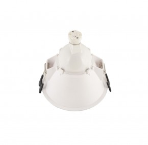 DK3026-WB Встраиваемый светильник, IP 20, 10 Вт, GU5.3, LED, белый/черный, пластик в Дегтярске - degtyarsk.ok-mebel.com | фото 4