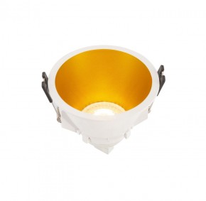 DK3026-WG Встраиваемый светильник, IP 20, 10 Вт, GU5.3, LED, белый/золотой, пластик в Дегтярске - degtyarsk.ok-mebel.com | фото 4