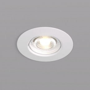DK3028-WH Встраиваемый светильник, IP 20, 10 Вт, GU5.3, LED, белый, пластик в Дегтярске - degtyarsk.ok-mebel.com | фото