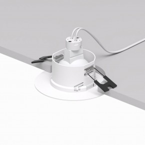 DK3028-WH Встраиваемый светильник, IP 20, 10 Вт, GU5.3, LED, белый, пластик в Дегтярске - degtyarsk.ok-mebel.com | фото 3