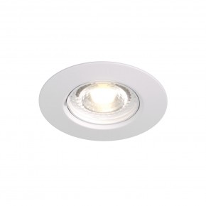 DK3028-WH Встраиваемый светильник, IP 20, 10 Вт, GU5.3, LED, белый, пластик в Дегтярске - degtyarsk.ok-mebel.com | фото 5