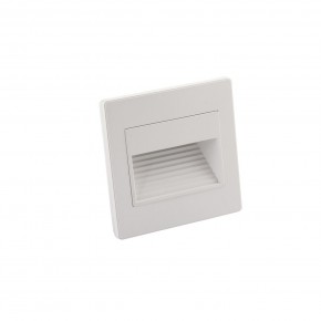 DK3050-WH Светильник встраиваемый в стену, IP 20, LED 3000, 1 Вт, белый, пластик в Дегтярске - degtyarsk.ok-mebel.com | фото 2