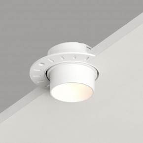 DK3056-WH Встраиваемый светильник под шпатлевку, IP20, до 15 Вт, LED, GU5,3, белый, пластик в Дегтярске - degtyarsk.ok-mebel.com | фото 2