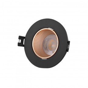 DK3061-BBR Встраиваемый светильник, IP 20, 10 Вт, GU5.3, LED, черный/бронзовый, пластик в Дегтярске - degtyarsk.ok-mebel.com | фото 1