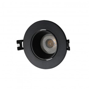 DK3061-BK Встраиваемый светильник, IP 20, 10 Вт, GU5.3, LED, черный/черный, пластик в Дегтярске - degtyarsk.ok-mebel.com | фото