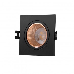 DK3071-BBR Встраиваемый светильник, IP 20, 10 Вт, GU5.3, LED, черный/бронзовый, пластик в Дегтярске - degtyarsk.ok-mebel.com | фото 1