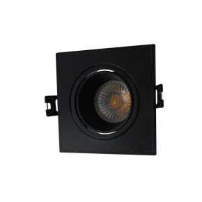 DK3071-BK Встраиваемый светильник, IP 20, 10 Вт, GU5.3, LED, черный/черный, пластик в Дегтярске - degtyarsk.ok-mebel.com | фото 1