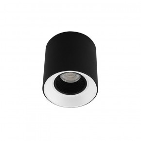 DK3090-BW+BK Светильник накладной IP 20, 10 Вт, GU5.3, LED, черно-белый/черный, пластик в Дегтярске - degtyarsk.ok-mebel.com | фото