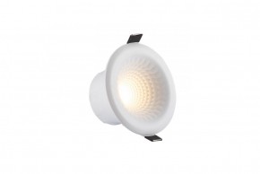 DK3400-WH Встраиваемый светильник, IP 20, 4Вт, LED, белый, пластик в Дегтярске - degtyarsk.ok-mebel.com | фото 1