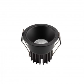 DK4500-BK Встраиваемый светильник, IP 20, 12 Вт, LED 3000, черный, алюминий в Дегтярске - degtyarsk.ok-mebel.com | фото