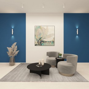 DK5022-WH Настенный светильник, IP20, до 15 Вт, LED, 2xGU10, белый, алюминий в Дегтярске - degtyarsk.ok-mebel.com | фото 4