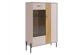 ДОМИНИКА Комод (со стеклом) в Дегтярске - degtyarsk.ok-mebel.com | фото