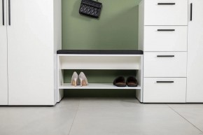 ЭЙР прихожая (модульная) Белый Шагрень в Дегтярске - degtyarsk.ok-mebel.com | фото 23