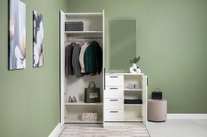 ЭЙР прихожая (модульная) Белый Шагрень в Дегтярске - degtyarsk.ok-mebel.com | фото 25