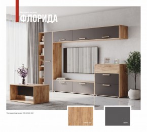 ФЛОРИДА Гостиная (модульная) дуб золотой/графит в Дегтярске - degtyarsk.ok-mebel.com | фото