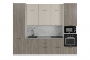 ФЬЮДЖИ Кухонный гарнитур Экстра (3000 мм) в Дегтярске - degtyarsk.ok-mebel.com | фото 3