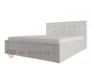 Кровать 1400 двойная (универсальная) с мягким изголовьем Гамма 20 в Дегтярске - degtyarsk.ok-mebel.com | фото 2