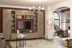 Гостиная Мелисса Композиция 1 (Ясень Асахи) в Дегтярске - degtyarsk.ok-mebel.com | фото