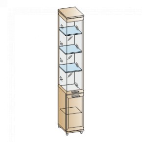 Гостиная Мелисса Композиция 12 (Акация Молдау) в Дегтярске - degtyarsk.ok-mebel.com | фото 7