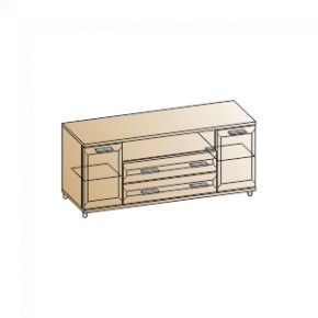 Гостиная Мелисса Композиция 2 (Ясень Асахи) в Дегтярске - degtyarsk.ok-mebel.com | фото 4