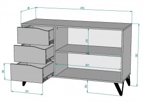 Комод Дельта K104 в Дегтярске - degtyarsk.ok-mebel.com | фото 2