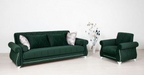 Комплект Роуз ТД 411 диван-кровать + кресло + комплект подушек в Дегтярске - degtyarsk.ok-mebel.com | фото