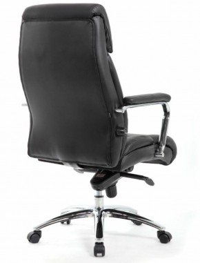 Кресло BRABIX PREMIUM "Phaeton EX-502" (кожа с компаньоном, хром, черное) 530882 в Дегтярске - degtyarsk.ok-mebel.com | фото 4